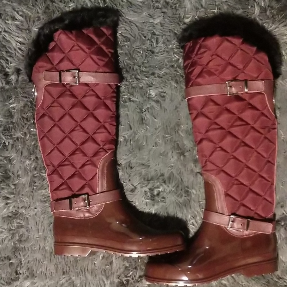 Michael kor rain boots